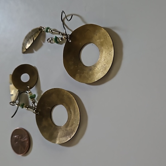 Indigenous Designed Pisces Fish Earrings - Picture 6 of 6